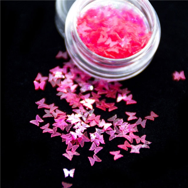 Mixed Fairy Face Body Craft Rose Sequins Manicure Rose Gold Glitter for Nail Decoration